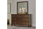 Danabrin Dresser and Mirror - Tampa Furniture Outlet