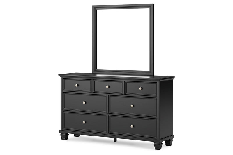 Lanolee Dresser and Mirror - Tampa Furniture Outlet