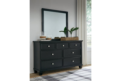 Lanolee Dresser and Mirror - Tampa Furniture Outlet