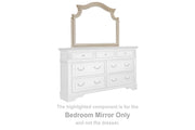 Tampa Furniture Outlet - Ashley Furniture - Realyn Bedroom - Bedroom Mirror / Chipped White - B743-36