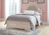 Realyn King Panel Bed, Dresser, Mirror and Nightstand - Tampa Furniture Outlet