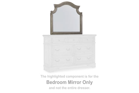 Tampa Furniture Outlet - Ashley Furniture - Lodenbay Bedroom - Bedroom Mirror / Antique Gray - B751-36