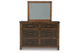 Wyattfield Dresser and Mirror - Tampa Furniture Outlet
