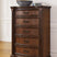 Tampa Furniture Outlet - Ashley Furniture - Lavinton Bedroom - King Poster Bed / Brown - B764B9