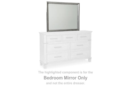 Tampa Furniture Outlet - Ashley Furniture - Russelyn Bedroom - Bedroom Mirror / Gray - B772-36