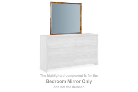 Tampa Furniture Outlet - Ashley Furniture - Dressonni Bedroom - Bedroom Mirror / Brown - B790-36