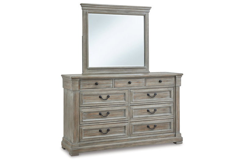 Moreshire Dresser and Mirror - Tampa Furniture Outlet