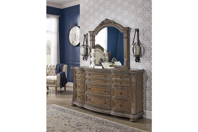 Charmond Dresser and Mirror - Tampa Furniture Outlet