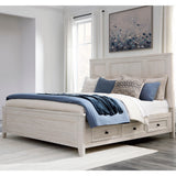 Tampa Furniture Outlet - Ashley Furniture - Darbonton Bedroom - King Panel Storage Bed - PCB853B4