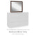 Tampa Furniture Outlet - Ashley Furniture - Dilenno Mirror - Bedroom Mirror / Dark Brown - PCB857-36