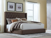 Tampa Furniture Outlet - Ashley Furniture - Lavernty Bedroom - Queen Upholstered Storage Bed - PCB9002B1