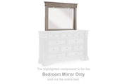 Tampa Furniture Outlet - Ashley Furniture - Blairhurst Bedroom - Bedroom Mirror / Light Grayish Brown - B916-36