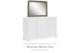Tampa Furniture Outlet - Ashley Furniture - Lexorne Bedroom - Bedroom Mirror / Gray - B924-36