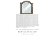 Tampa Furniture Outlet - Ashley Furniture - Ardenfield Bedroom - Bedroom Mirror / Light Brown - B944-36