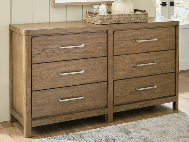 Tampa Furniture Outlet - Ashley Furniture - Cabalynn Bedroom - Dresser / Light Brown - B974-31