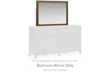 Tampa Furniture Outlet - Ashley Furniture - Cabalynn Bedroom - Bedroom Mirror / Light Brown - B974-36