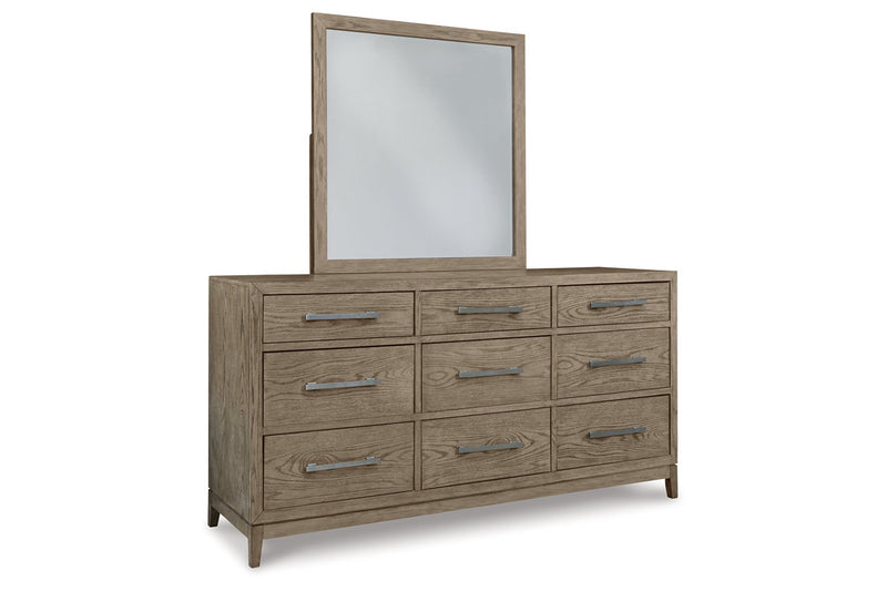 Chrestner Dresser and Mirror - Tampa Furniture Outlet