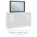 Tampa Furniture Outlet - Ashley Furniture - Foyland Bedroom - Bedroom Mirror / Black - B989-36