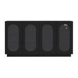 Bahama Breeze Server in Black - Tampa Furniture Outlet