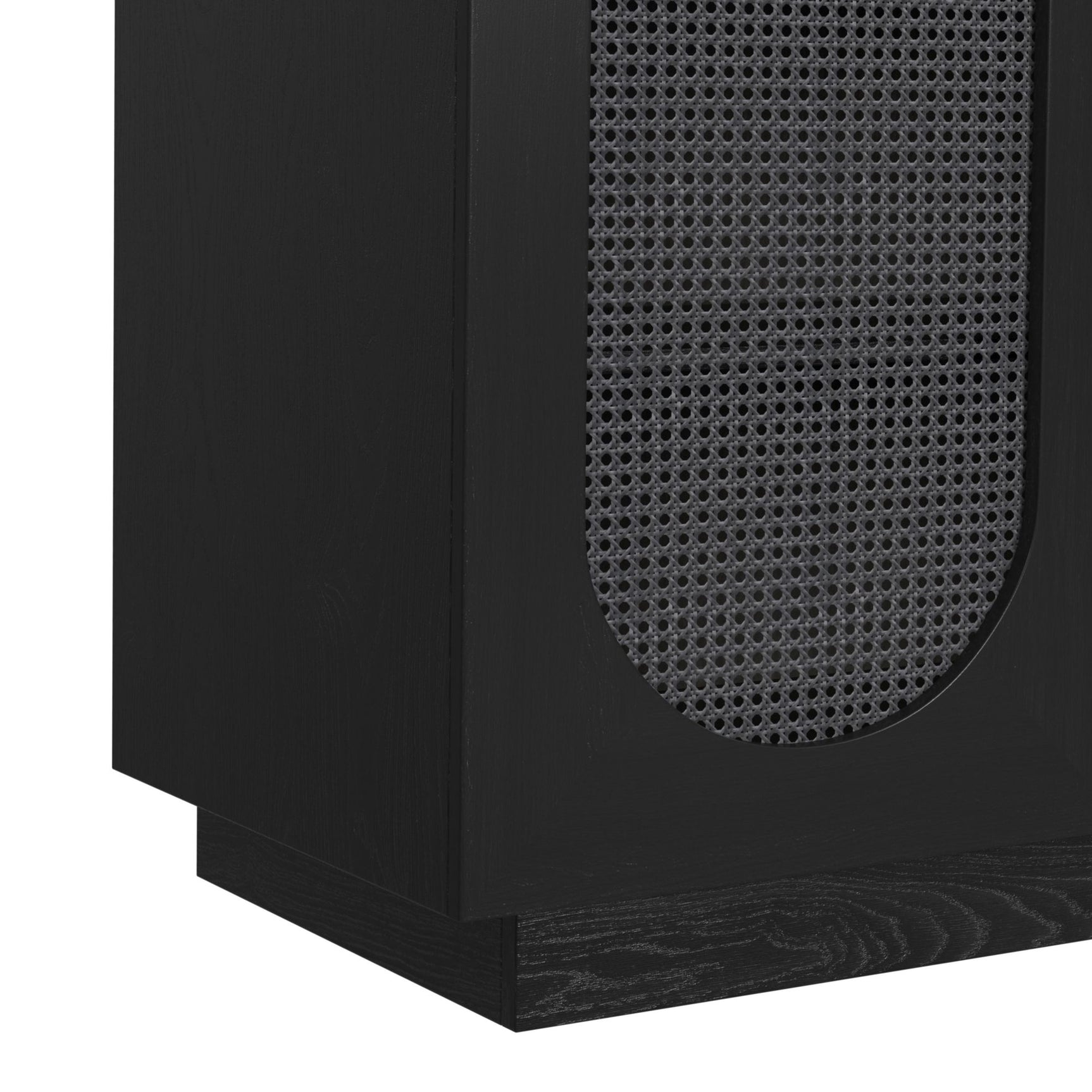 Bahama Breeze Server in Black - Tampa Furniture Outlet