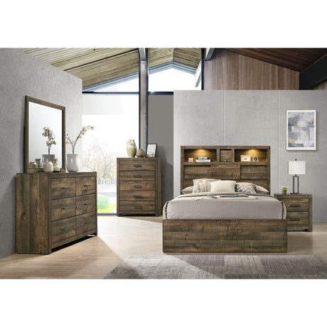 Bailey Nightstand Drift Finish – SKU BY500NS | Elements