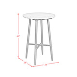 Bayhill Bar Table in Black - Tampa Furniture Outlet