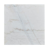 Beckley End Table Complete in White Marble Top - Tampa Furniture Outlet