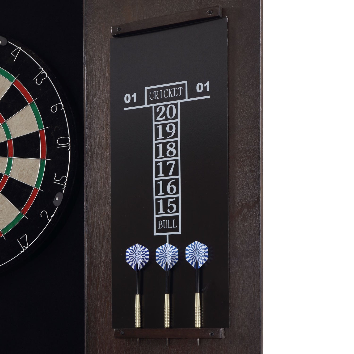 Bones Dartboard Cabinet SSG-120405 Cabinet with Dartboard - Tampa Furniture Outlet