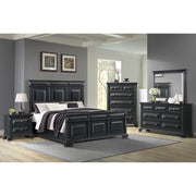 Bridgestone 2-Drawer Nightstand with USB in Black – SKU B-10980-8-NS | Elements