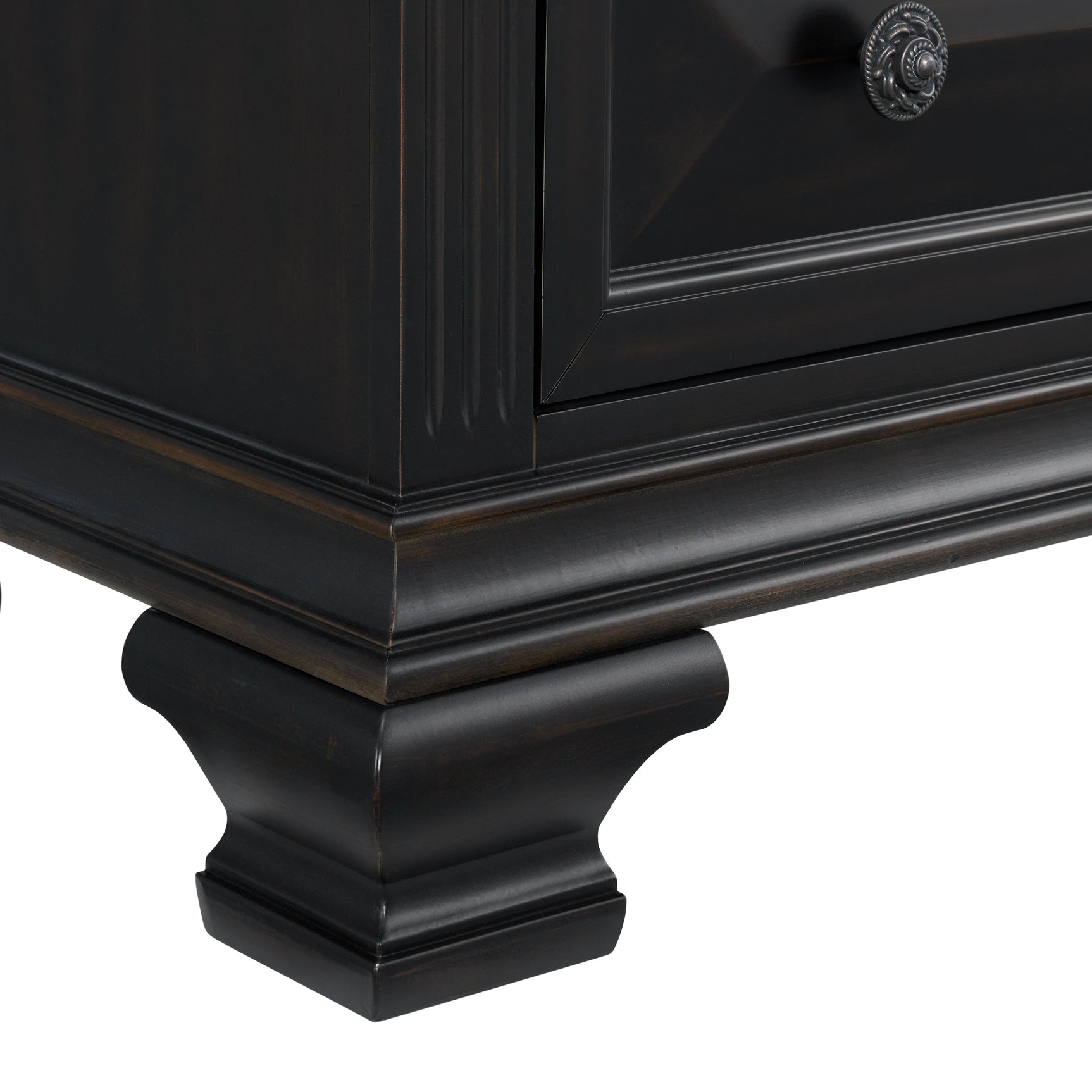 Bridgestone Dresser and Mirror Set in Black