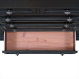 Bridgestone 6-Drawer Chest in Black - Tampa Furniture Outlet