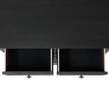 Bridgestone Dresser and Mirror Set in Black