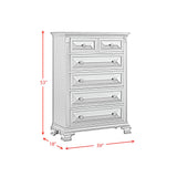 Bridgestone 6-Drawer Chest in Black