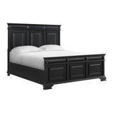 Bridgestone King Panel Bed in Black - Tampa Furniture Outlet
