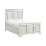 Bridgestone Queen Panel 4PC Bedroom Set in Antique White