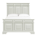 Bridgestone Queen Panel Bed in Antique White - Tampa Furniture Outlet