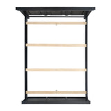 Bridgestone Queen Panel Bed in Black - Tampa Furniture Outlet