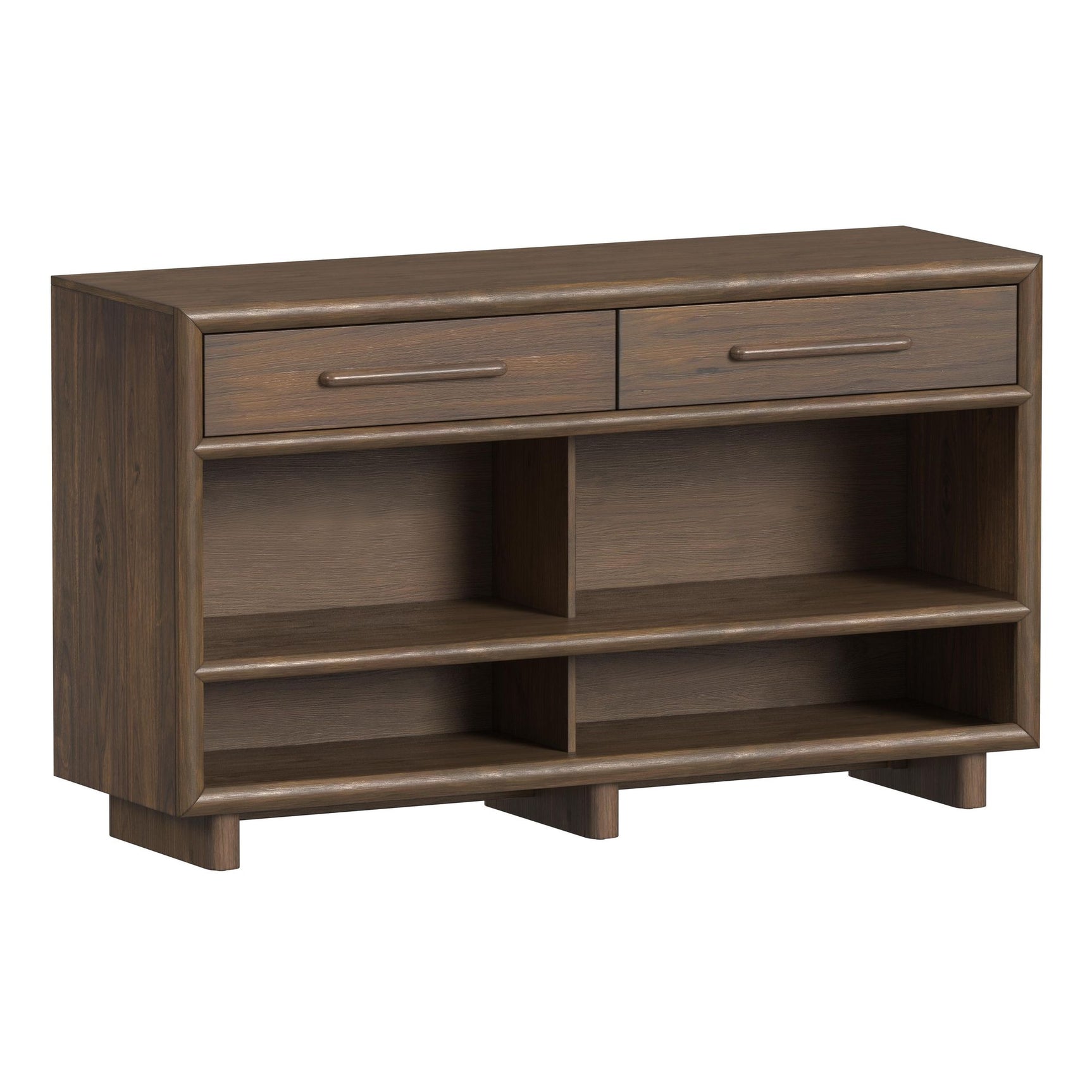 Brisbane Console Table in Brown - Tampa Furniture Outlet