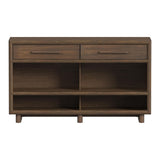 Brisbane Console Table in Brown - Tampa Furniture Outlet