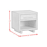 Brisbane End Table in Brown - Tampa Furniture Outlet