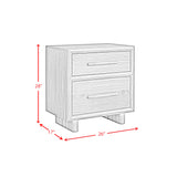Brisbane Nightstand with USBC and LED in Brown - Tampa Furniture Outlet