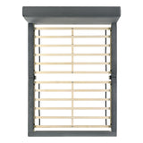 Brookhaven Full UPH Bed in Grey Velvet - Tampa Furniture Outlet