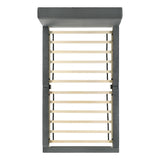Brookhaven Twin UPH Bed in Grey Velvet - Tampa Furniture Outlet