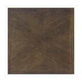 Brooks 5PC Counter Set with Table and 4 UPH Seat & Wood Back Chairs in Medium Brown & Black