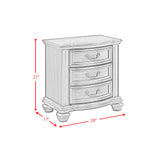 Brunswick 2-Drawer Nightstand with USB in Mahogany - Tampa Furniture Outlet