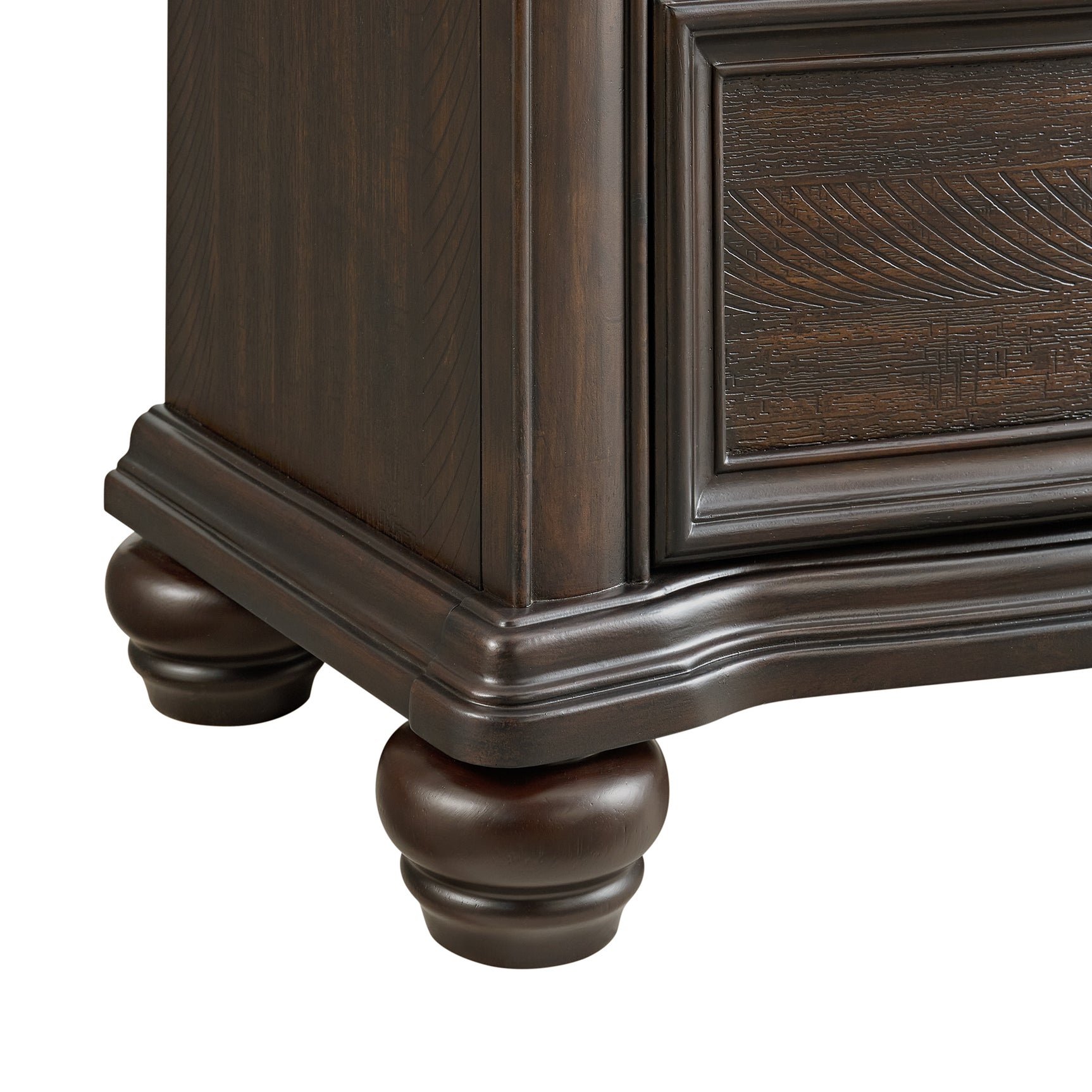 Brunswick 5-Drawer Chest in Mahogany - Tampa Furniture Outlet