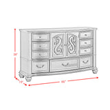 Brunswick 7-Drawer Dresser in Mahogany - Tampa Furniture Outlet