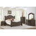 Brunswick Dresser and Mirror Set in Mahogany – SKU B-13070-5-DRMR | Elements