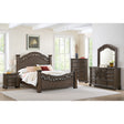 Brunswick Dresser and Mirror Set in Mahogany – SKU B-13070-5-DRMR | Elements