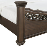 Brunswick Queen Panel Bed in Mahogany
